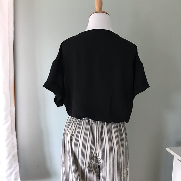 {Shinestar} Crop top with batwings, L - Picture 3 of 5